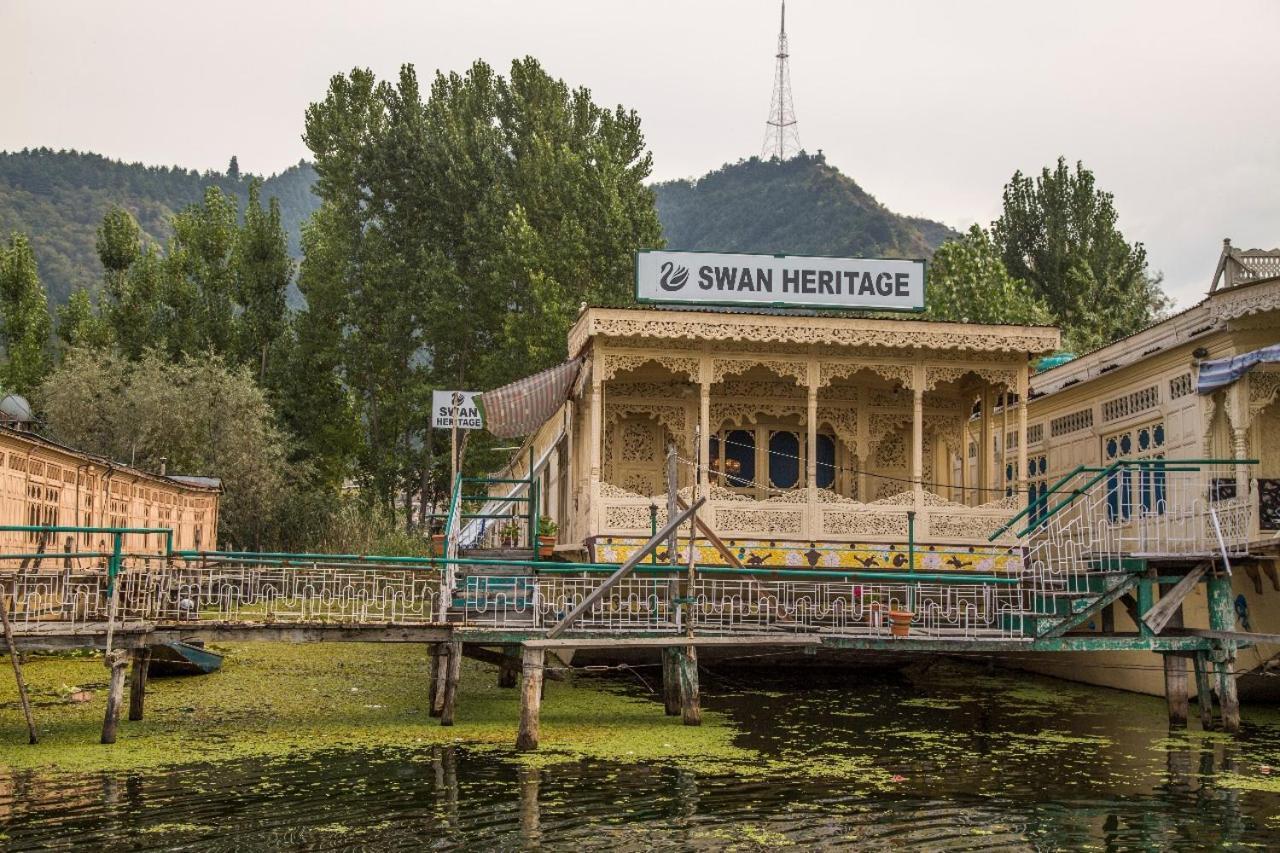 Swan Heritage Houseboats Srīnagar Exterior foto